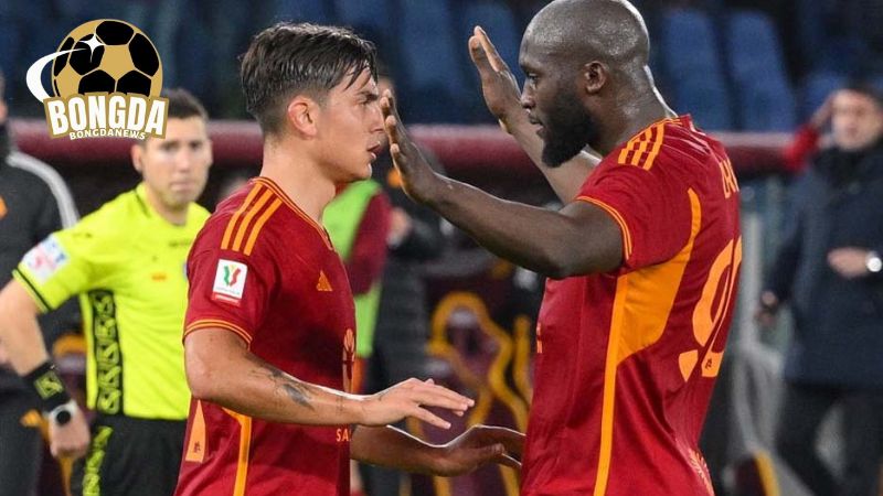 Lukaku, Dybala đưa Roma vào tứ kết Cup Italy