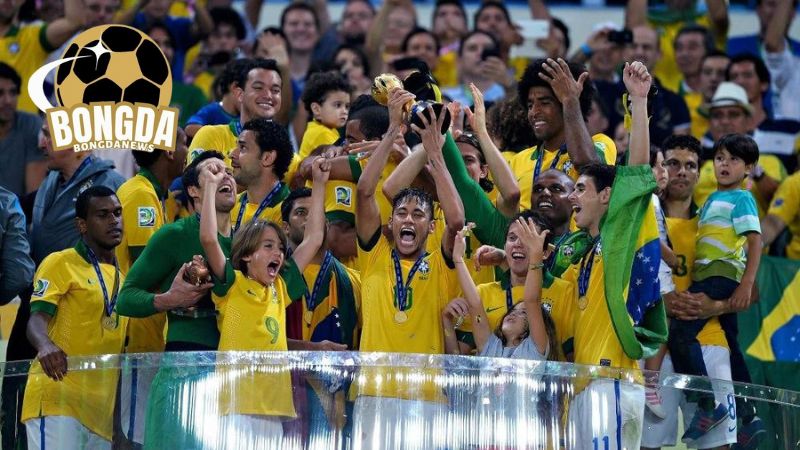 Báo Brazil phát cuồng vì chức vô địch Confed Cup