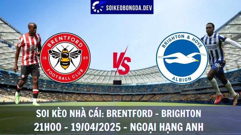 Soi kèo nhà cái Brentford vs Brighton - 19/04/2025 - Ngoại hạng Anh
